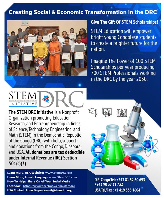 STEM DRC Founder Advancing the Modern Energy Sector in the DRC